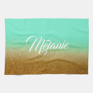 Golden Gitter Kitchen Towel