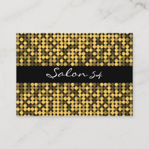 Golden Glam Business Card