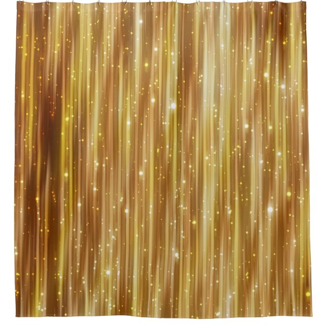 Golden Glitter: Bright Abstract Background. (Front)
