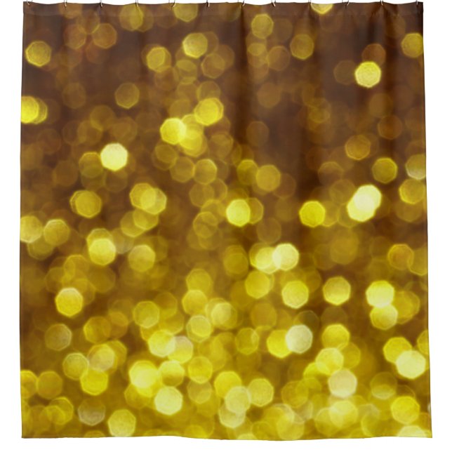 Golden glitter: festive Christmas texture. (Front)