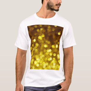Golden glitter: festive Christmas texture. T-Shirt