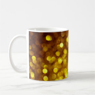 golden glitter texture christmas abstract backgrou coffee mug