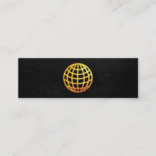 Golden Globe | Executive Mini Business Card (Front)