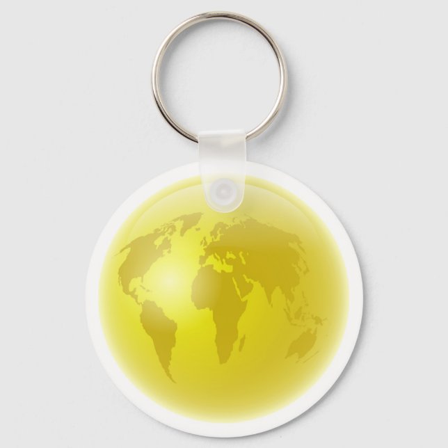 Golden Globe Keychain (Front)