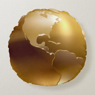 Golden Globe Pillow