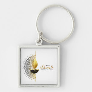Golden Glow: A Diwali Blessing Keychain