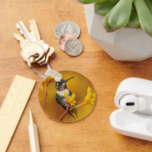 Golden Glow Keychain