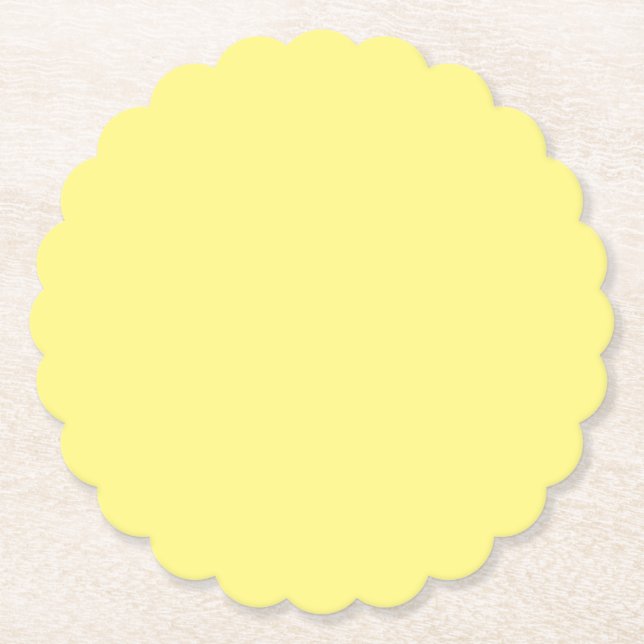 Golden Glow,Light Khaki,Marzipan, Paper Coaster (Front)