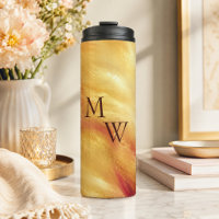 Golden Glow Monogram 