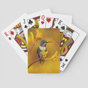 Golden Glow Playing Cards