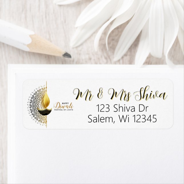 Golden Glow : Un Diwali Bénédiction (En situation)