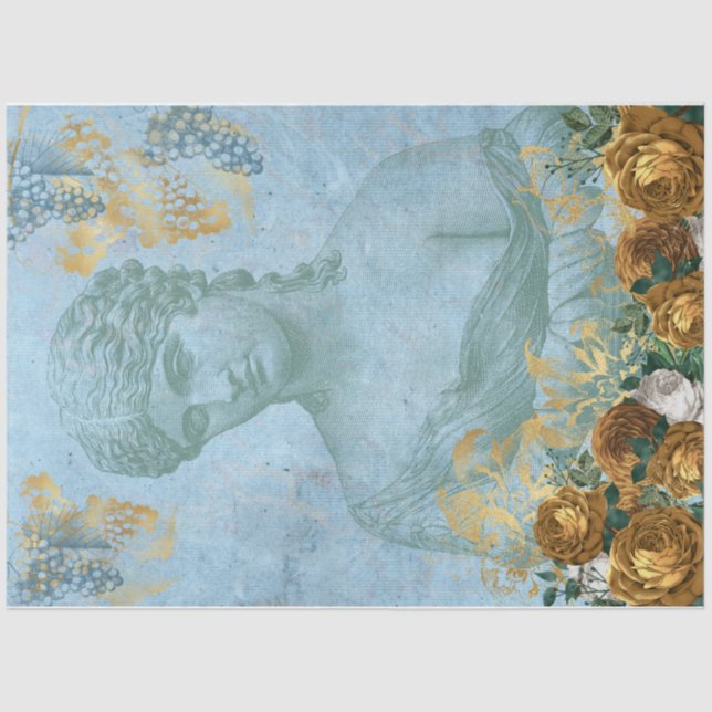 Golden Goddess Tissue Paper (Front)