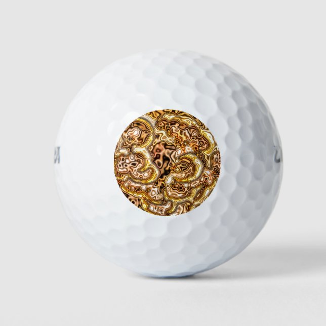 GOLDEN GOLF BALLS (Front)
