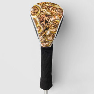 GOLDEN GOLF HEAD COVER