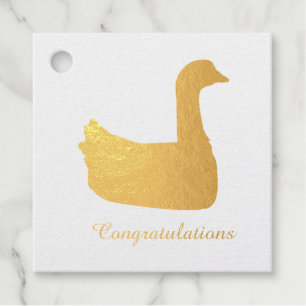 Golden Goose All Occasion Congratulations Favour Tags