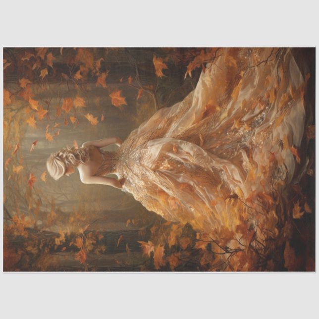 Golden Gown Tissue Paper (Front)