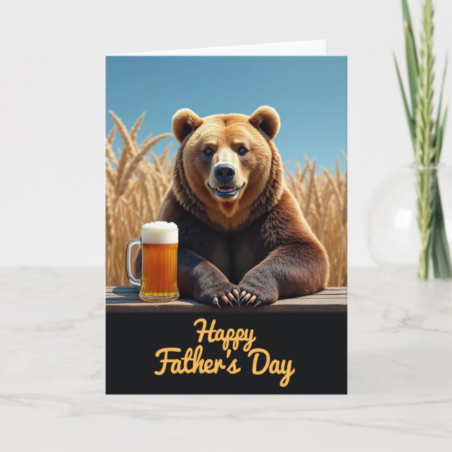 Golden Grain Fathers Day Card (Front)