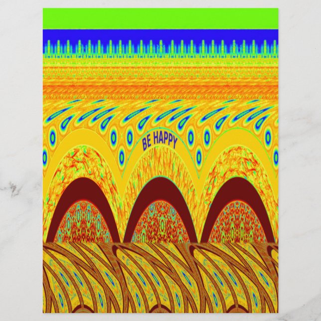 Golden green African Traditional Colour (Front)