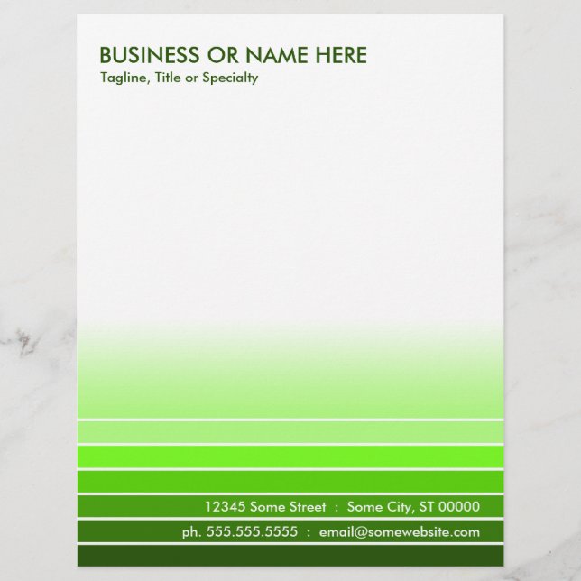 golden green swatch letterhead (Front)