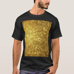 Golden grunge, high-resolution raster illustration T-Shirt