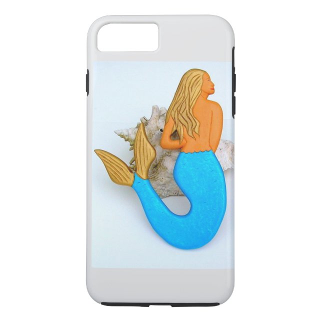 golden hair mermaid Case-Mate iPhone case (Back)