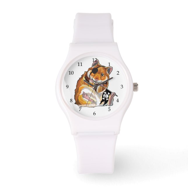 golden hamster pirate watch (Front)