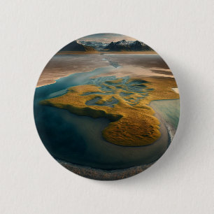 Golden Harmony 2 Inch Round Button
