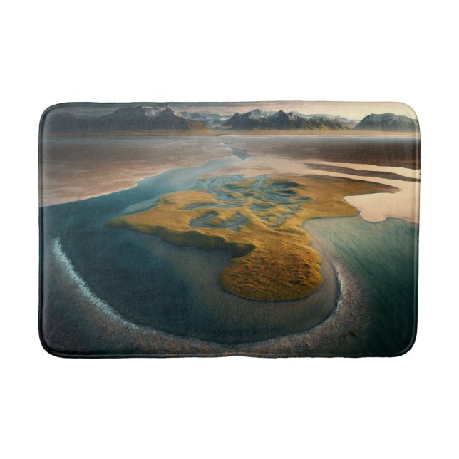 Golden Harmony Bath Mat (Front)
