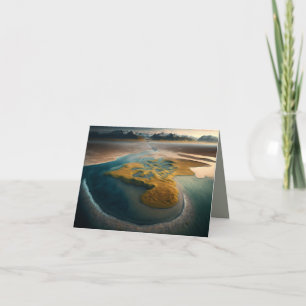 Golden Harmony Holiday Card