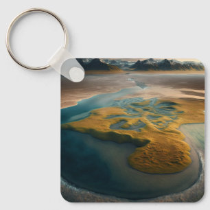 Golden Harmony Keychain