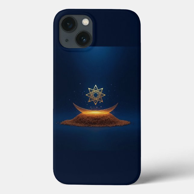 Golden Harmony – Shree Yantra’s Divine Resonance Case-Mate iPhone Case (Back)