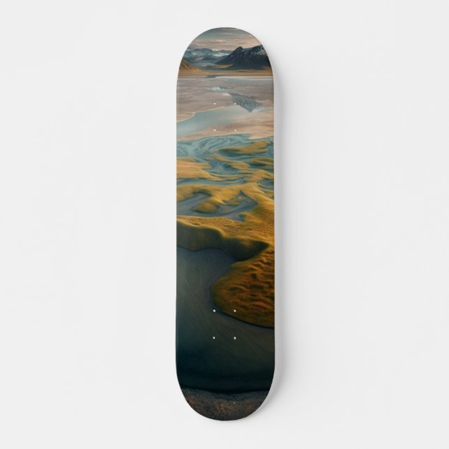 Golden Harmony Skateboard (Front)