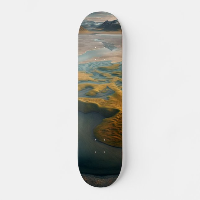 Golden Harmony Skateboard (Front)
