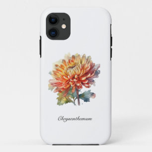 Golden Harvest Chrysanthemum, custom iPhone 11 Case