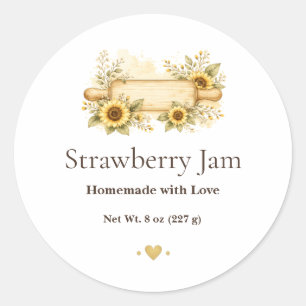 Golden Harvest Farmhouse Baked Goods Sticker