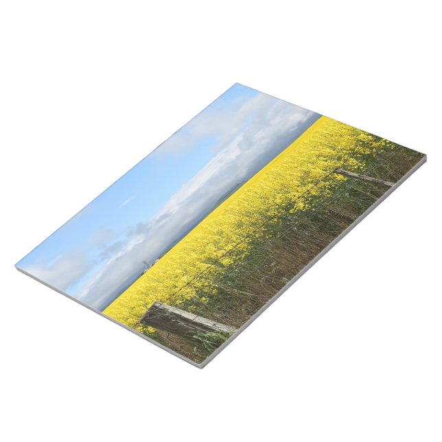 Golden Harvest  Notepad (Angled)