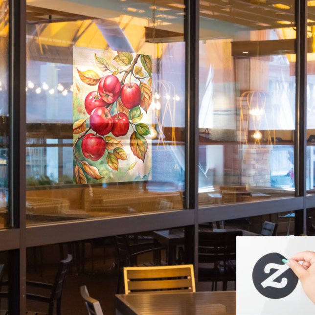 Golden Harvest Window Cling (Restaurant Window)