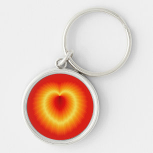 Golden Heart Keychains