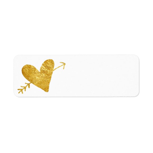 golden heart with arrow (Front)