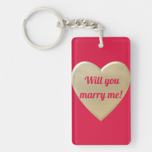 golden hearts keychain