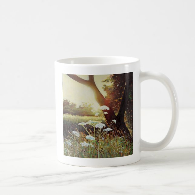 Golden hedgerow I 2014 Coffee Mug (Right)