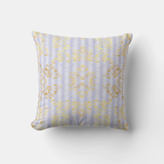 Golden Heirloom Throw Pillow