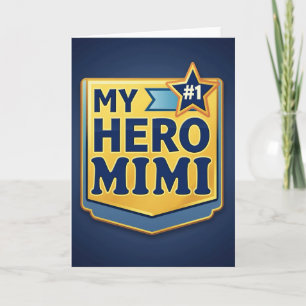 Golden Hero Mimi Emblem Card