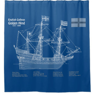 Golden Hind - Ship Blueprint Plans ABD