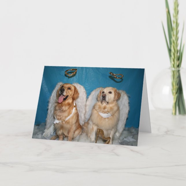 Golden Holiday Angels (Front)