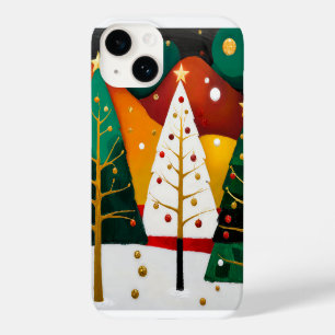 Golden Holiday Grove Case-Mate iPhone 14 Case