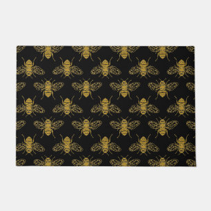 Golden Honey Bees Doormat