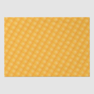 Golden Honeycomb Pattern Tissue Paper