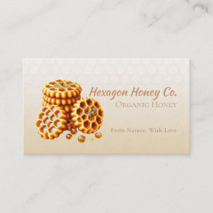 Golden Honeycombs Business Card