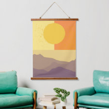 Golden Horizons: A Minimalist Sunset